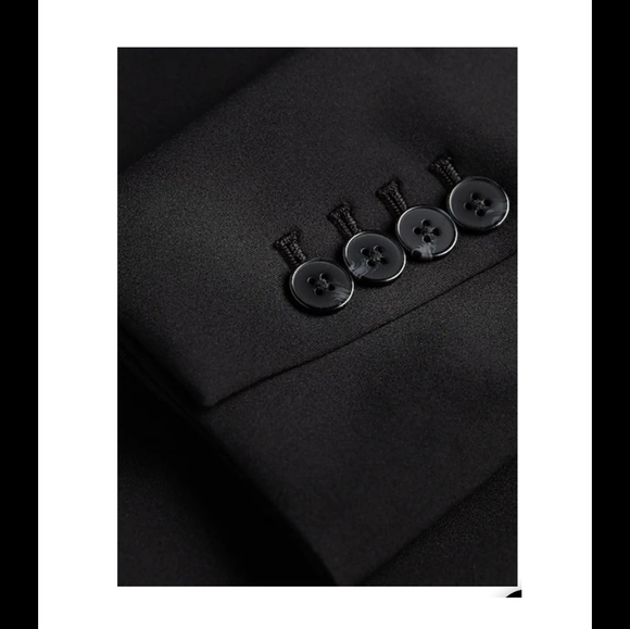 NWOT Express Super Soft Double Knit Double Breasted Blazer - Picture 7 of 10